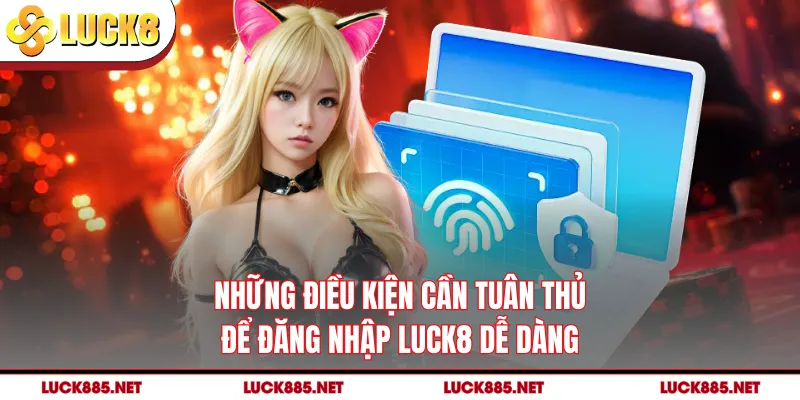 Những điều kiện cần tuân thủ để đăng nhập LUCK8 dễ dàng